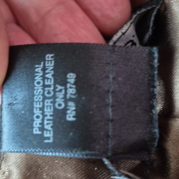 ARDEN B Bronze Metallic leather  Zipper jacket Sz 4 Four Front Pockets - Picture 15 of 16